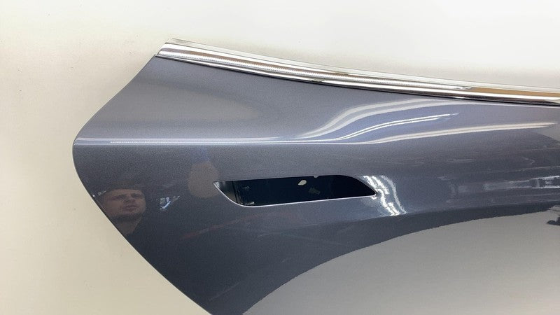 2012-2015 Tesla Model S Rear Passenger Side Door Shell Panel Right Gray - PMNG
