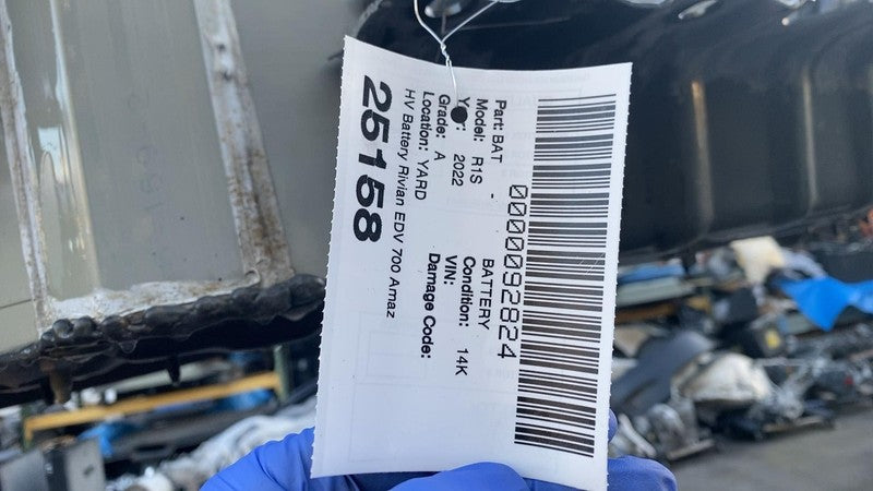 2022 HV Battery Rivian EDV 700 Amazon Truck PT00057229-D