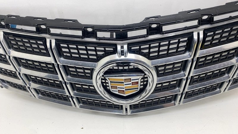 ⭕ 2013-2015 Cadillac XTS Front Bumper Upper Chrome Grille w/ Emblem Assembly OEM