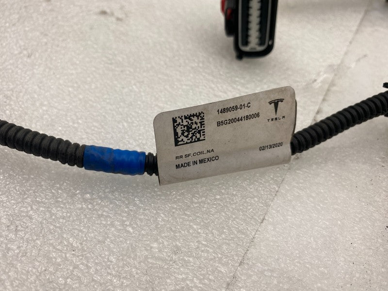 ⭕ 20-24 Tesla Model Y Rear Subframe Cable Wiring Harness Wire Loom 148