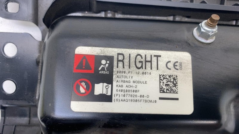 ⭕ 17-23 Tesla Model Y 3 Right Knee Airbag Passenger Safety Module 1077