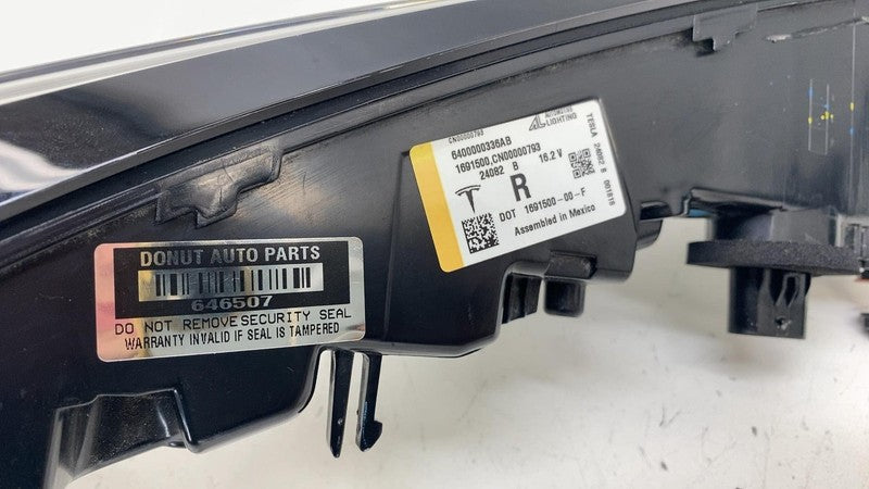 1691500-00-F ⭕ 24-25 Model 3 Rear Passenger Taillight Quarter Tail Lamp Right RH 1691500-00-F