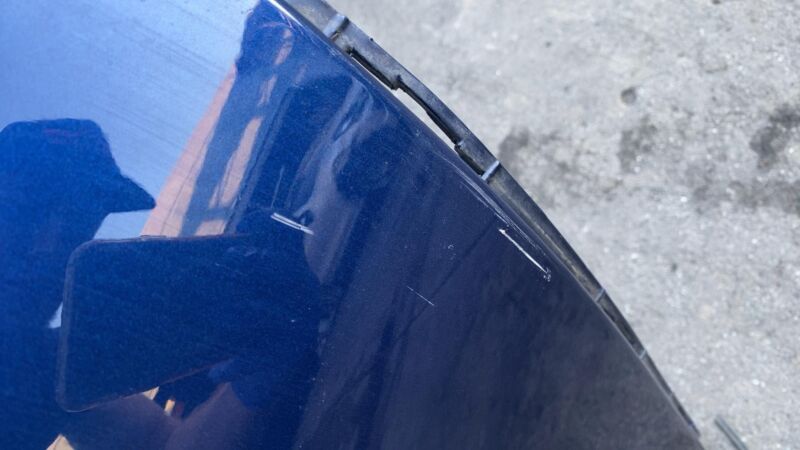 600817900E 2012-2015 Tesla Model S MS Rear Bumper Cover w/ Park Sensor & Harness Blue PPSB