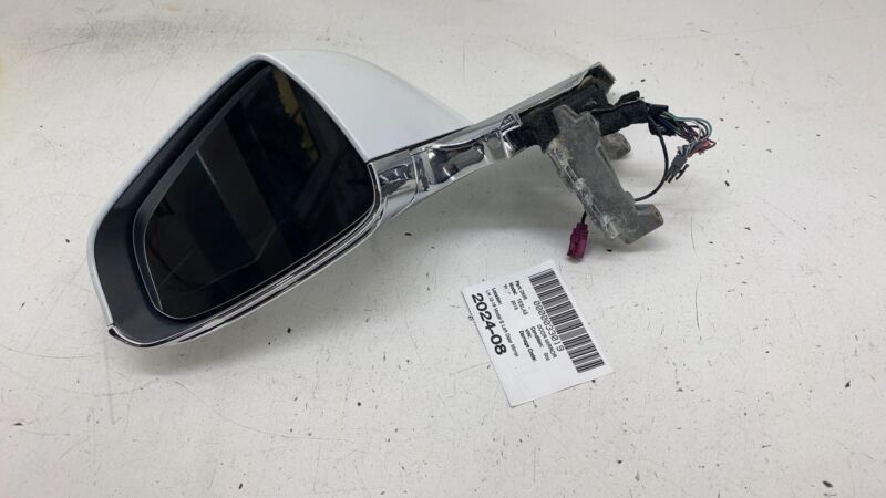 2012-2015 Tesla Model S Driver Side Exterior Rear View Door Mirror Left LH White