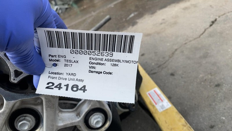 ⭕ 16-20 Tesla Model X Front Electric Engine Motor Small Drive Unit 103