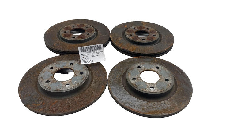 ⭕ 2017-2019 Chrysler Pacifica SET of 4 Front & Rear Brake Disc Rotor Assembly