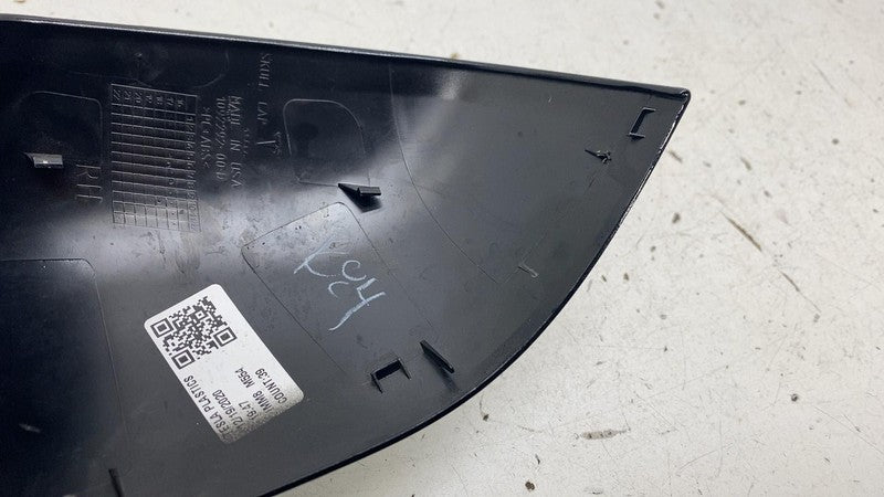 ⭕ 2017-2025 Model 3 Right Door Mirror Cover Skull Cap RH Black PBSB 10