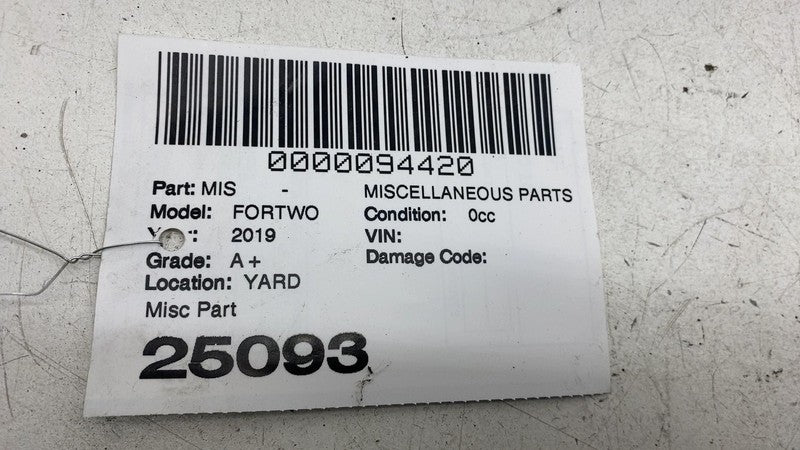 ⭕ 2019 Smart EQ Fortwo 350Hz Warning Signal Sound Siren Horn OEM 6033F