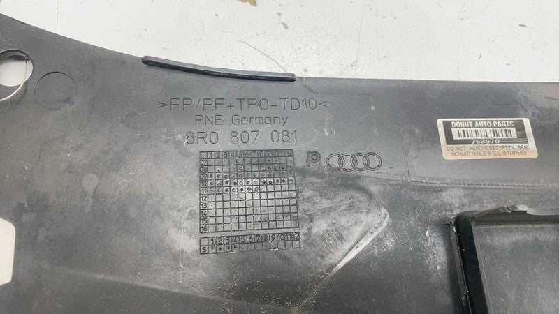 8R0807081 ⭕ 14-17 Audi SQ5 Front Engine Upper Radiator Support Top Cover Panel 8R0807081