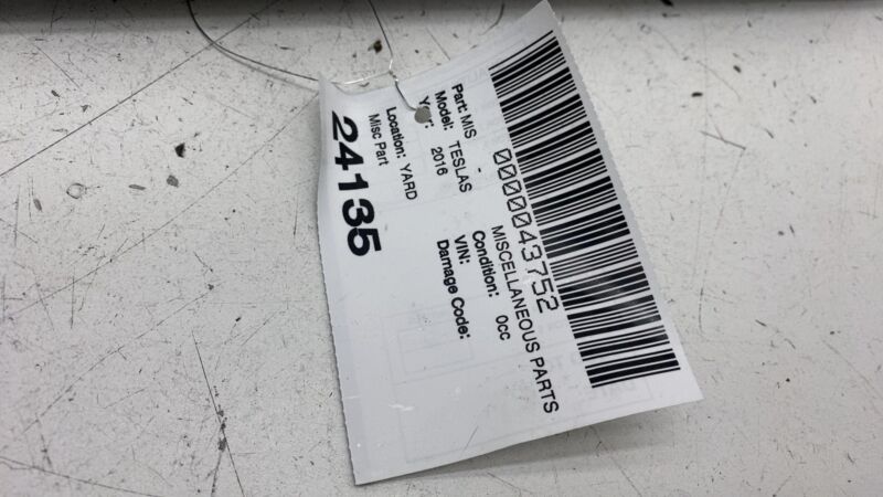 109230700B ⭕ 2016-2020 Tesla Model S Right B-Pillar Glass Applique & Camera RH 1092307-00-B