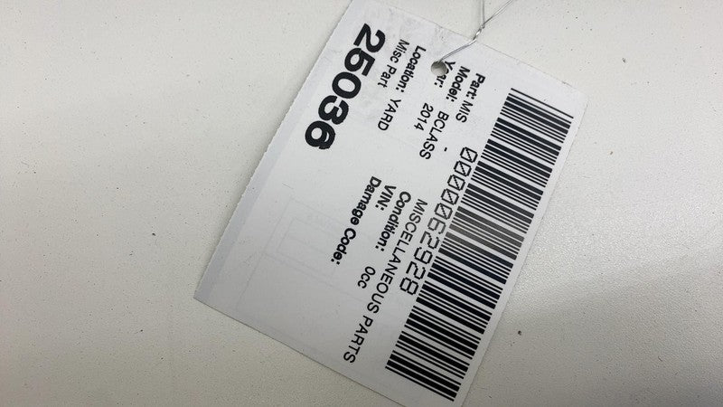 A2466900940 ⭕ 14-15 Mercedes-Benz B Electric Drive Rear Trunk Crossmember Trim A2466900940