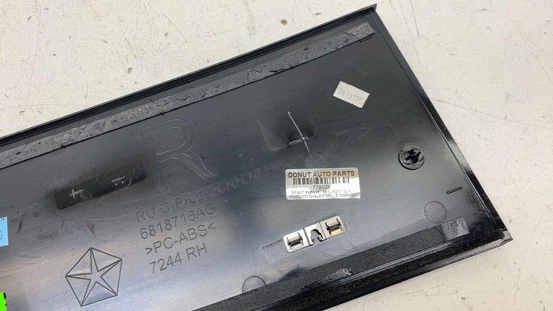 6818716AG ⭕2020-2025 Chrysler Pacifica Rear Right Door C-Pillar Applique Molding 6818716AG