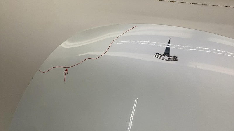 ⭕ 2020-2024 Tesla Model Y Front Bonnet Hood Shell Panel White - PPSW (