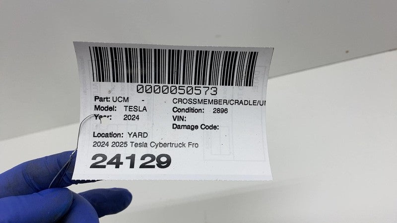 2024 2025 Tesla Cybertruck Front Suspension Subframe Mega Beam Assy 17