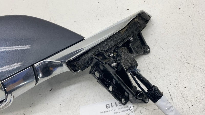 1041317-00-C ⭕ 12-15 Tesla Model S Left Exterior Rear View Door Mirror Gray PMNG 1041317-00-C