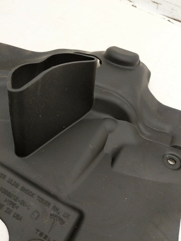 1036212-00-D ⭕16-20 Model X Front Passenger Side Shock Tower Cover Molding Right 1036212-00-D