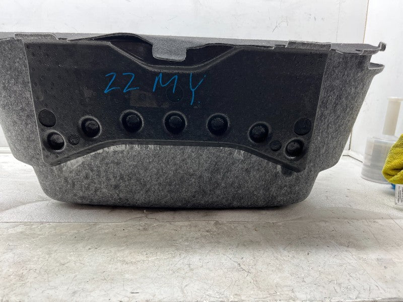 ⭕ 2020-2022 Tesla Model Y Trunk Cargo Floor Storage Compartment Tub Carpet Mat