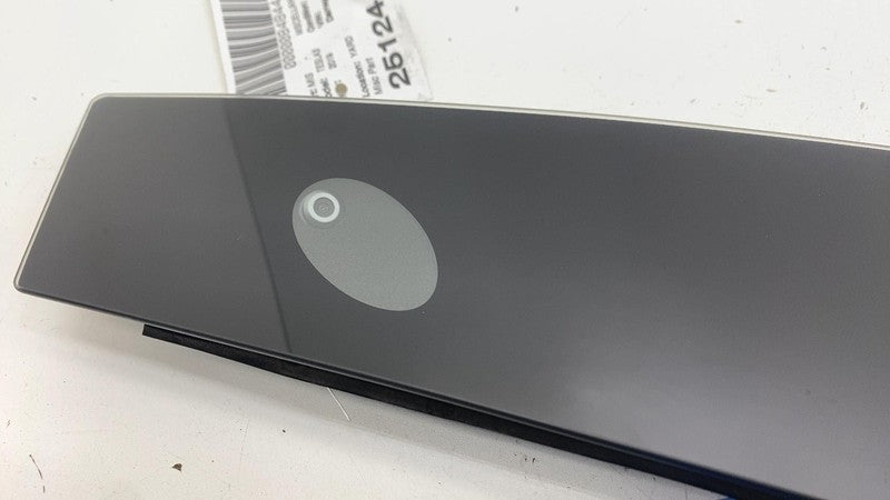 1100437-00-D ⭕ 17-23 Model 3 Left B-Pillar Applique Glass Trim Molding w/ Camera 1100437-00-D