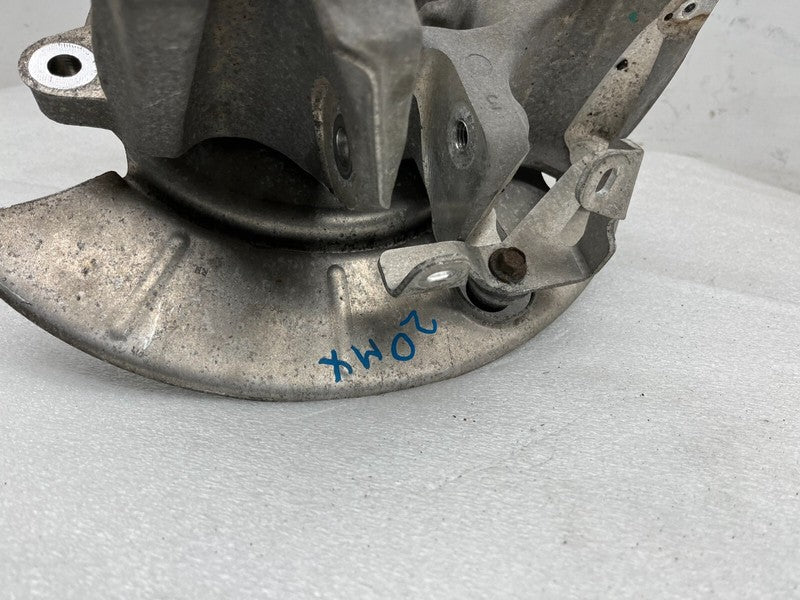 1072161-00-A ⭕ 2016-2020 Tesla Model X Rear Passenger Spindle Knuckle & Dust Shield Used RH