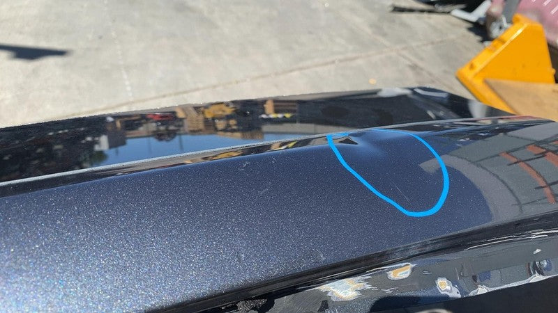 ⭕ 2021-2023 Tesla Model S Rear Driver Side Quarter Panel Cut Out Left Gray PMNG