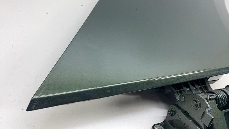 PT00002407 ⭕ 2022-2024 Rivian R1T Rear Driver Gear Tunnel Door & Hinge Left Green - EXP006