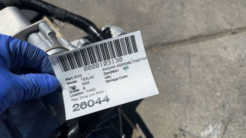 ⭕ 21-23 Model 3 Rear Drive Unit Engine Electric Motor Low Current 1120