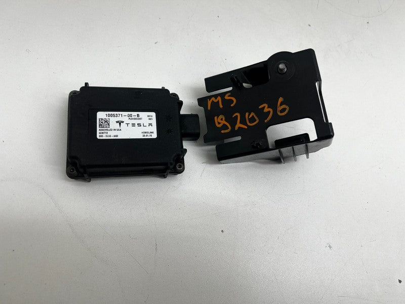 ⭕ 12-17 Tesla Model S Homelink Computer Garage Door Opener Module 1005