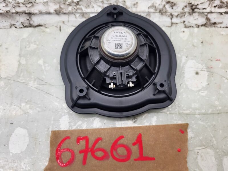 2017-2023 Tesla Model S X 3 Y Audio System Speaker Full Range 100MM 1079742-00-A