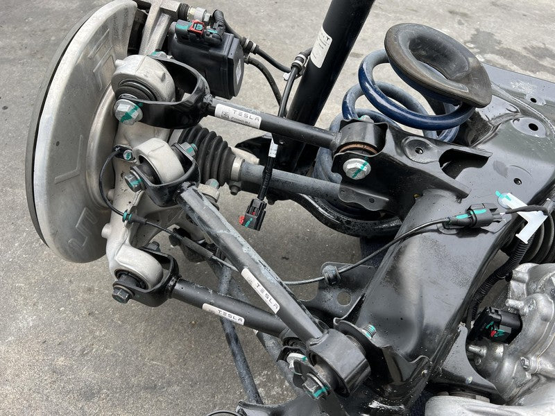 ⭕ 17-23 Model 3 M3 Rear Engine Motor Drive Unit Subframe Suspension 11