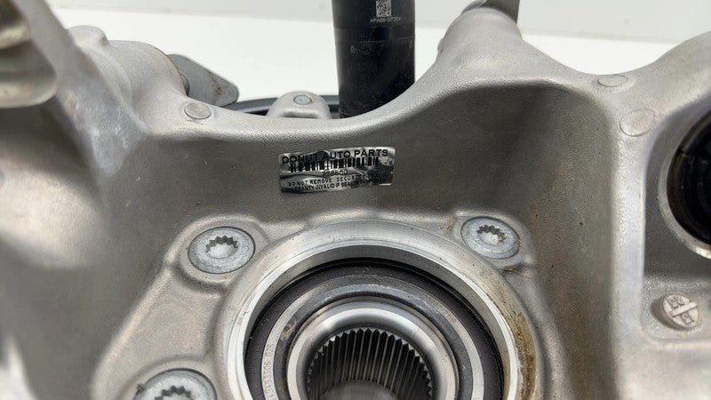⭕2024 Porsche Cayenne Rear Right Spindle Knuckle Wheel Hub w/ Rotor & Actuator