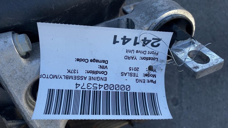 1035000-00-F ⭕14-18 Tesla Model S X Electric Engine Motor Front Small Drive Unit 1035000-00-F