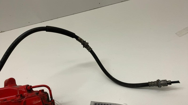 2012-2020 Tesla Model S Front Driver Side Caliper Red w/ Brake Hose Li
