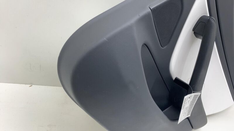 1105096 00 E 2017-2020 Tesla Model 3 M3 Rear Passenger Side Door Panel Trim Cover White Right