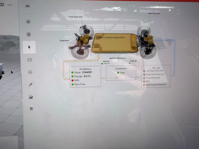 1783970-TX-E ⭕ Tesla Cybertruck Beast Battery Pack 800V High Voltage 1783970-TX-E 2,896 mi
