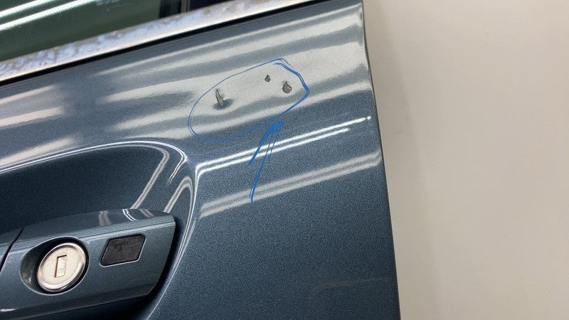 ⭕13-19 Mercedes-Benz B-Class Front Driver Side Door Shell Panel Left LH Blue 894