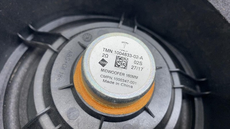 ⭕ 12-20 Model S X SET of Front & Rear Door Audio Speaker Mid Woofer 10