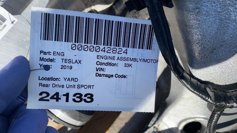 ⭕ 2016-2020 Tesla Model X Rear Large Drive Unit w/ Subframe & Suspension SPORT