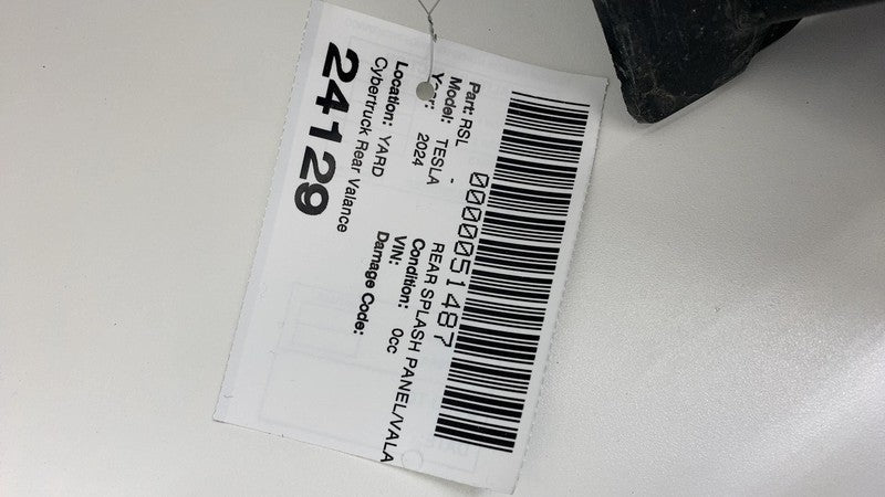 2024-2025 Tesla Cybertruck Rear Valance Fascia Undertray Diffuser 1684