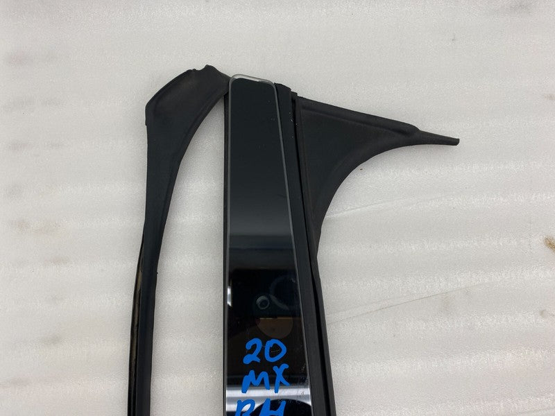 109231298F ⭕16-20 Tesla Model X Right B-Pillar Applique Trim Molding w/ Camera 1092312-98-F