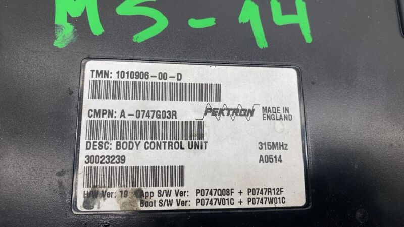 101090600D 2012-2020 Tesla Model S Body Controller Control Module 315MHZ + Smart Key Remote