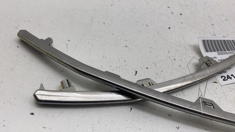 865A2CV010 2022-2024 Kia EV6 Front Left & Right Bumper Splitter Strip Chrome Trim Molding