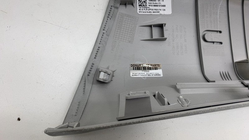 ⭕17-23 Model 3 Passenger Side B-Pillar Upper Trim Cover Panel Right 10