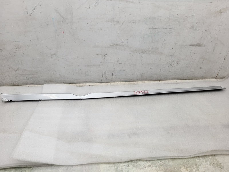 101221500F ⭕ 12-25 Model S Driver Side Rocker Panel Scuff Plate Molding Left 1012215-00-F