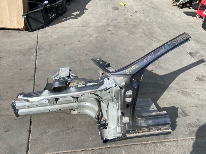 2012-2015 Tesla Model S Front Left Body Quarter Panel Fender Apron Frame Cut Out
