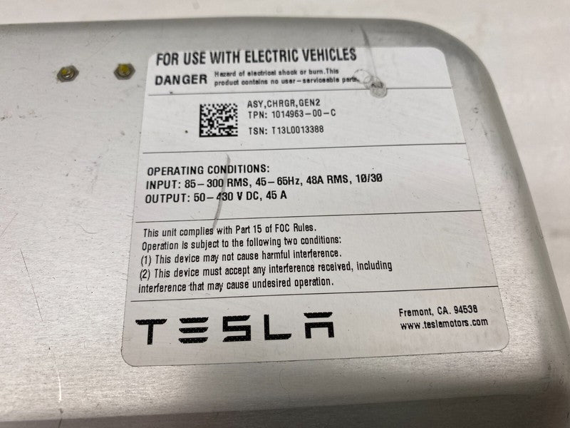 101496300C ⭕2012-2015 Tesla Model S Onboard Charger Module Charging Unit Gen 2 1014963-00-C