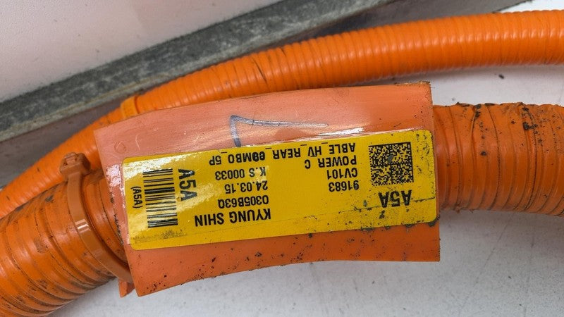 91683CV101 2022-2024 Kia EV6 High Voltage Battery Charging Cable Wire Harness & Charge Port