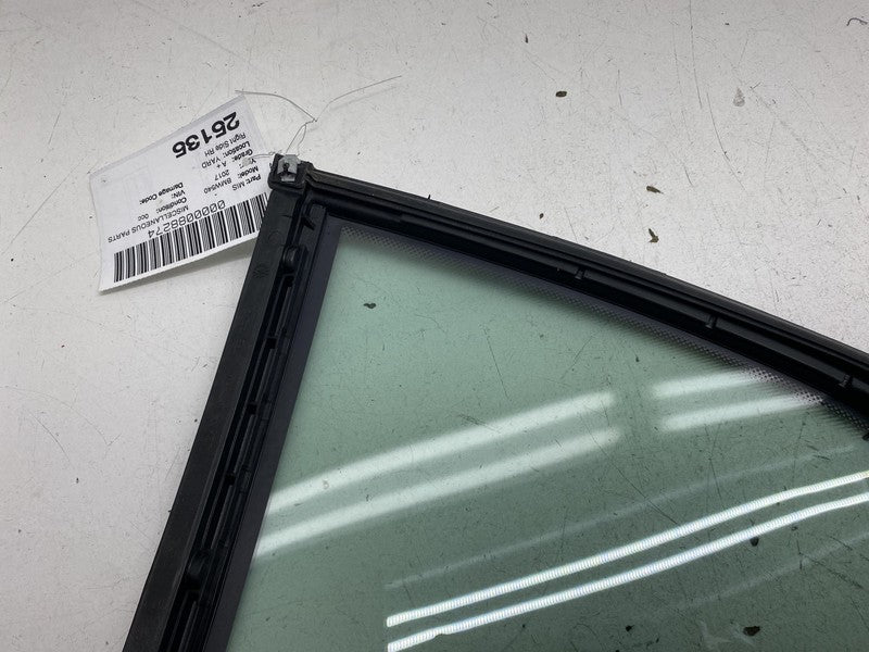 ⭕ 2017-2023 BMW 540i Rear Right Side Door Quarter Window Vent Glass OE