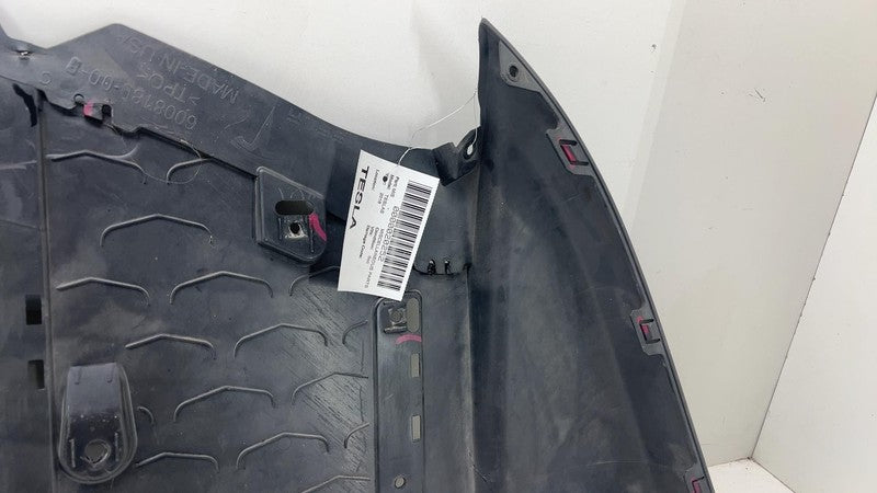 ⭕ 12-20 Model S MS Rear Bumper Lower Valance Diffuser Splash Shield 60