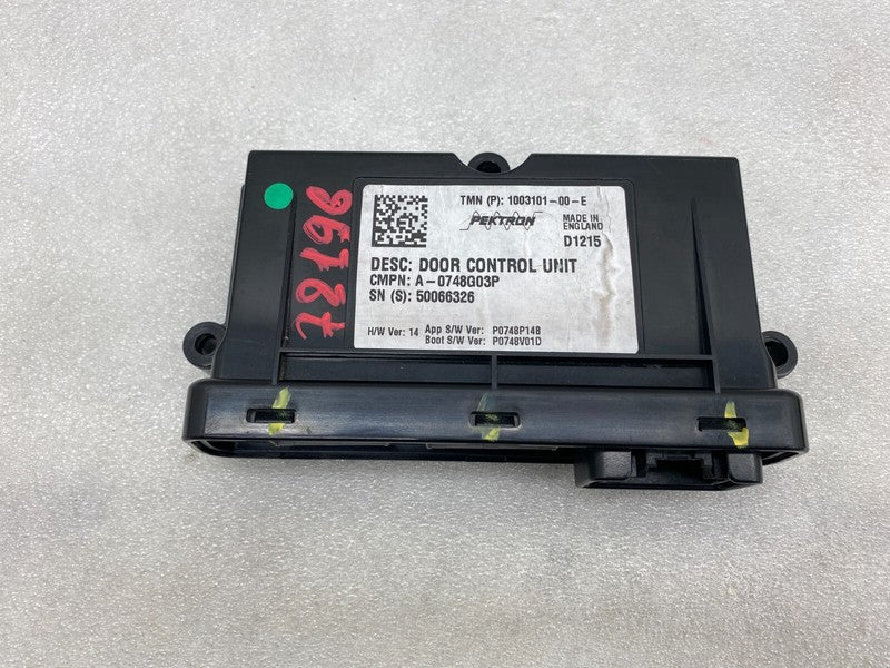 100310100E ⭕ 12-20 Tesla Model S Door Control Unit Module Mechanism Controller 1003101-00-E
