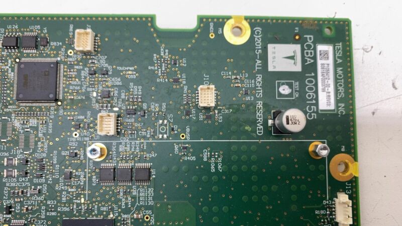 1055412 00 B ⭕12-20 Tesla Model S MS Media Control Unit Motherboard Electronics 1055412-00-B